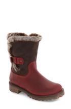 Women's Bos. & Co. Candy Waterproof Boot With Faux Fur Trim .5-6us / 36eu - Red