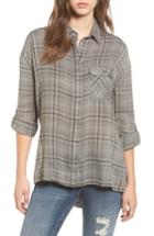 Women's Lira Clothing Hayworth Plaid Tunic - Grey