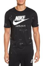 Men's Nike Nsw Air Max 2 T-shirt - Black