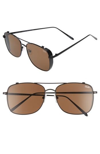 Men's Quay Australia Weekend Warrior 60mm Navigator Sunglasses -