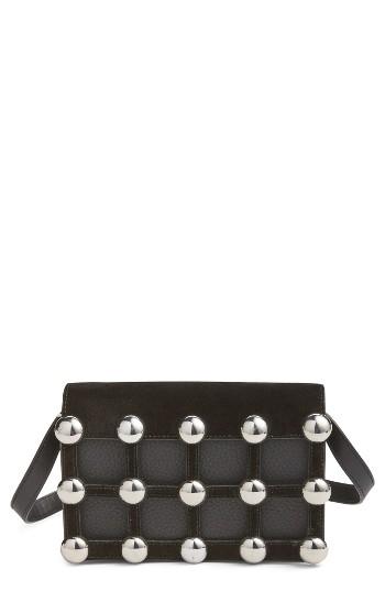 Women's Alexander Wang Biker Leather Crossbody Wallet -