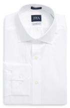 Men's John W. Nordstrom Trim Fit Solid Dress Shirt .5 - 34/35 - White