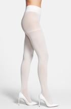Women's Dkny Opaque Control Top Tights - White