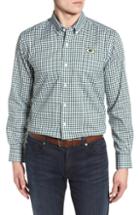 Men's Cutter & Buck League Green Bay Packers Fit Shirt, Size Medium - Green
