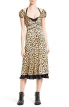 Women's Cinq A Sept Cypress Leopard Print Silk Dress