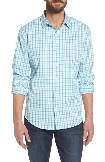 Men's Bonobos Slim Fit Check Performance Sport Shirt