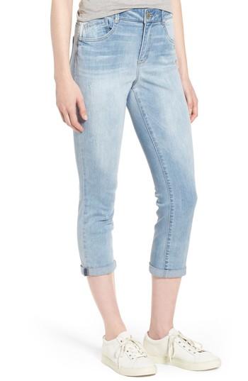 Women's Wit & Wisdom Ab-solution High Rise Crop Jeans - Blue