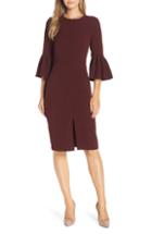 Women's Harper Rose Bell Sleeve Sheath Dress - Purple