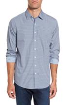 Men's Rodd & Gunn Sports Fit Print Sport Shirt, Size - Blue