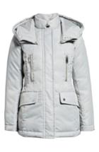 Women's Marc New York Flight Satin Puffer Jacket - Metallic