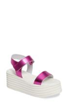 Women's Topshop Platform Sandals .5us / 40eu - Pink