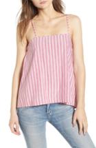 Women's Leith Button Back Camisole - Red
