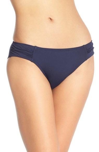 Women's Tommy Bahama Side Shirred Hipster Bikini Bottoms