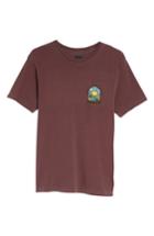 Men's Vans Cali Hills Graphic T-shirt - Burgundy