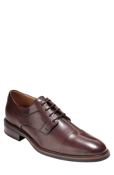 Men's Cole Haan 'warren' Cap Toe Derby M - Brown