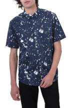 Men's 7 Diamonds Print Woven Shirt - Blue