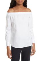 Women's Boss Bagiana Off The Shoulder Blouse - White