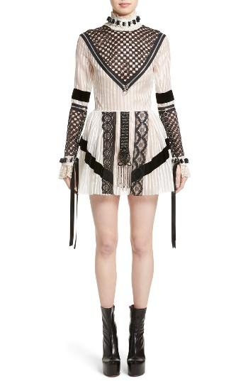 Women's Dilara Findikoglu Gothic Victorian Silk Dress