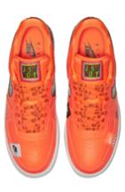 Men's Nike Air Force 1 '07 Prm Jdi Sneaker .5 M - Orange