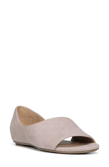 Women's Naturalizer Lucie Half D'orsay Flat N - Grey