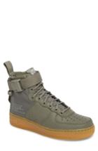 Women's Nike Sf Air Force 1 Mid Sneaker M - Green