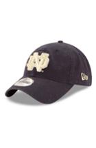 Men's New Era Collegiate Core Classic - Notre Dame Fighting Irish Baseball Cap - Blue