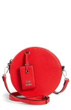 Steve Madden Pebbled Faux Leather Canteen Bag - Pink