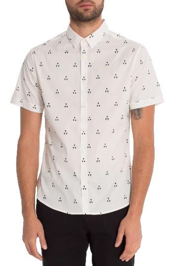 Men's 7 Diamonds Hazards Of Love Woven Shirt