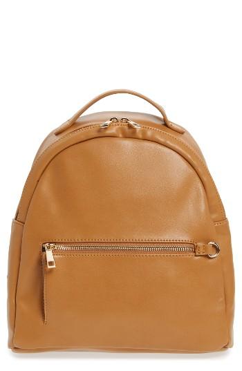 Bp. Faux Leather Backpack - Beige