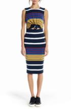 Women's Kendell + Kylie Stripe Midi Dress