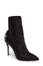 Women's Badgley Mischka Meg Stretch Bootie M - Black