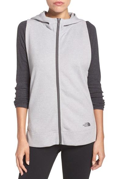 Women's The North Face 'slacker' Hooded Vest - Grey