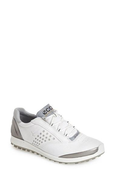 Women's Ecco 'biom' Hydromax Waterproof Golf Shoe -11.5us / 42eu - White