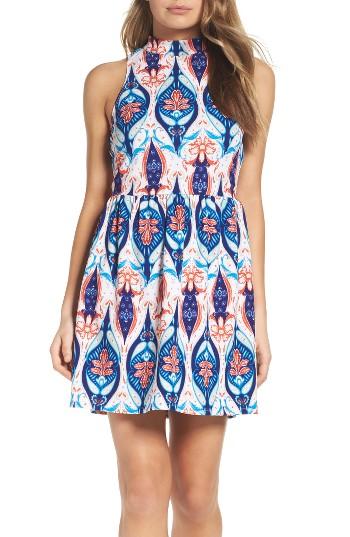 Women's Charles Henry Knit Fit & Flare Dress