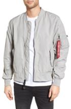 Men's Alpha Industries L-2b Natus Water Resistant Flight Jacket - Grey