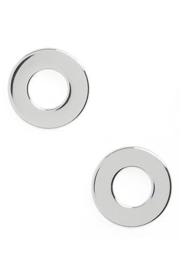 Women's Gorjana Jagger Cutout Circle Stud Earrings