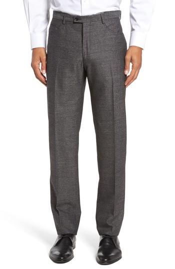 Men's Pal Zileri Sartorial Wool Five-pocket Pants Us/ 50 Eu - Grey