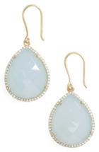 Women's Susan Hanover Small Semiprecious Stone Teardrop Earrings