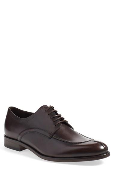 Men's Salvatore Ferragamo 'gustav' Apron Toe Derby