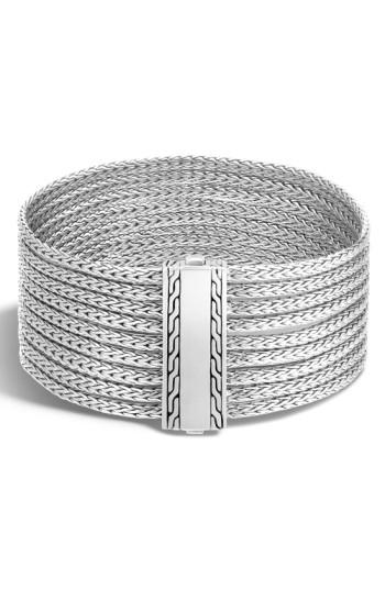 Women's John Hardy 'classic Chain' Multi-row Bracelet