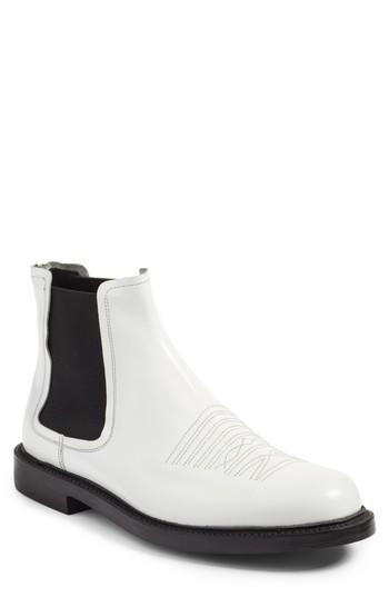 Men's Calvin Klein 205w39nyc Hova Chelsea Boot Us / 41eu - White