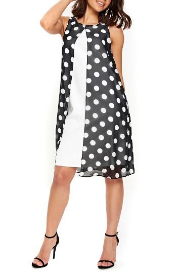 Women's Wallis Split Front Overlay Sheath Dress