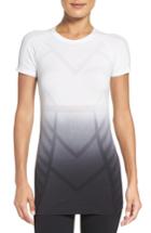 Women's Climawear Power Up Dip Dye Tee - Black