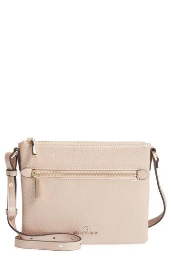 Celine Dion Adagio Leather Crossbody Bag - Metallic