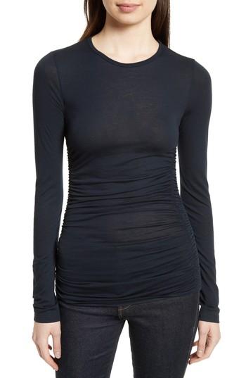 Women's Theory Plume Ruched Jersey Tee