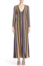 Women's Missoni Metallic Stripe Gown