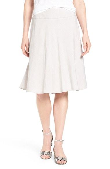 Women's Nic+zoe Summer Fling Linen Blend Skirt