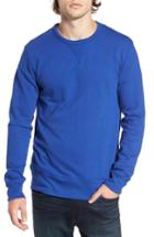 Men's Alternative B-side Reversible Crewneck Sweatshirt, Size - Blue