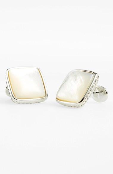 Men's David Donahue Mother Of Pearl Cuff Links