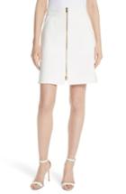 Women's Dvf Patch Pocket Miniskirt - White